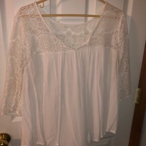 Women’s white blouse
